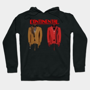 continental series john wick world graphic design illustration Hoodie